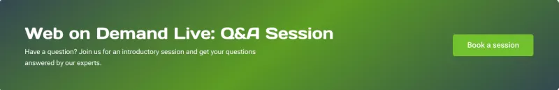 Q&A Session with Web on Demand- CTA