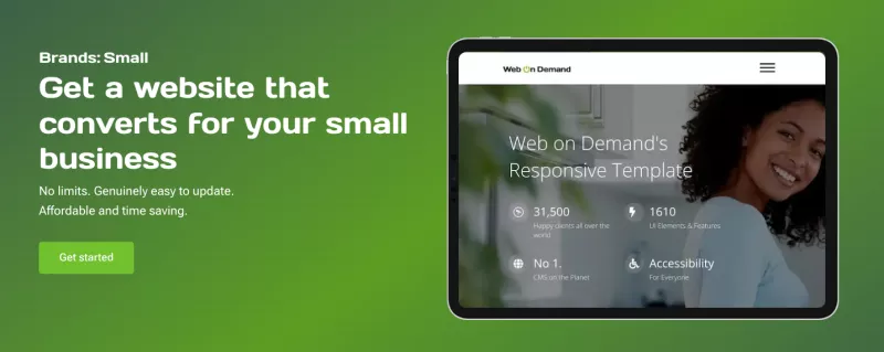 Need a website on demand?