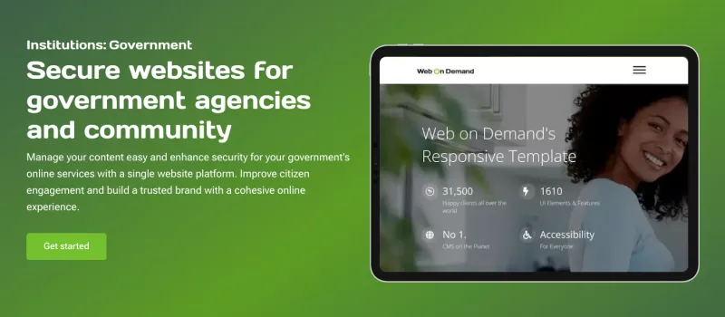 Need a secure website for your government agency or community?